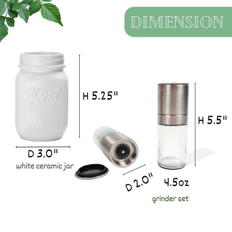 Bekitchen Salt & Pepper Mill Set Wayfair Canada